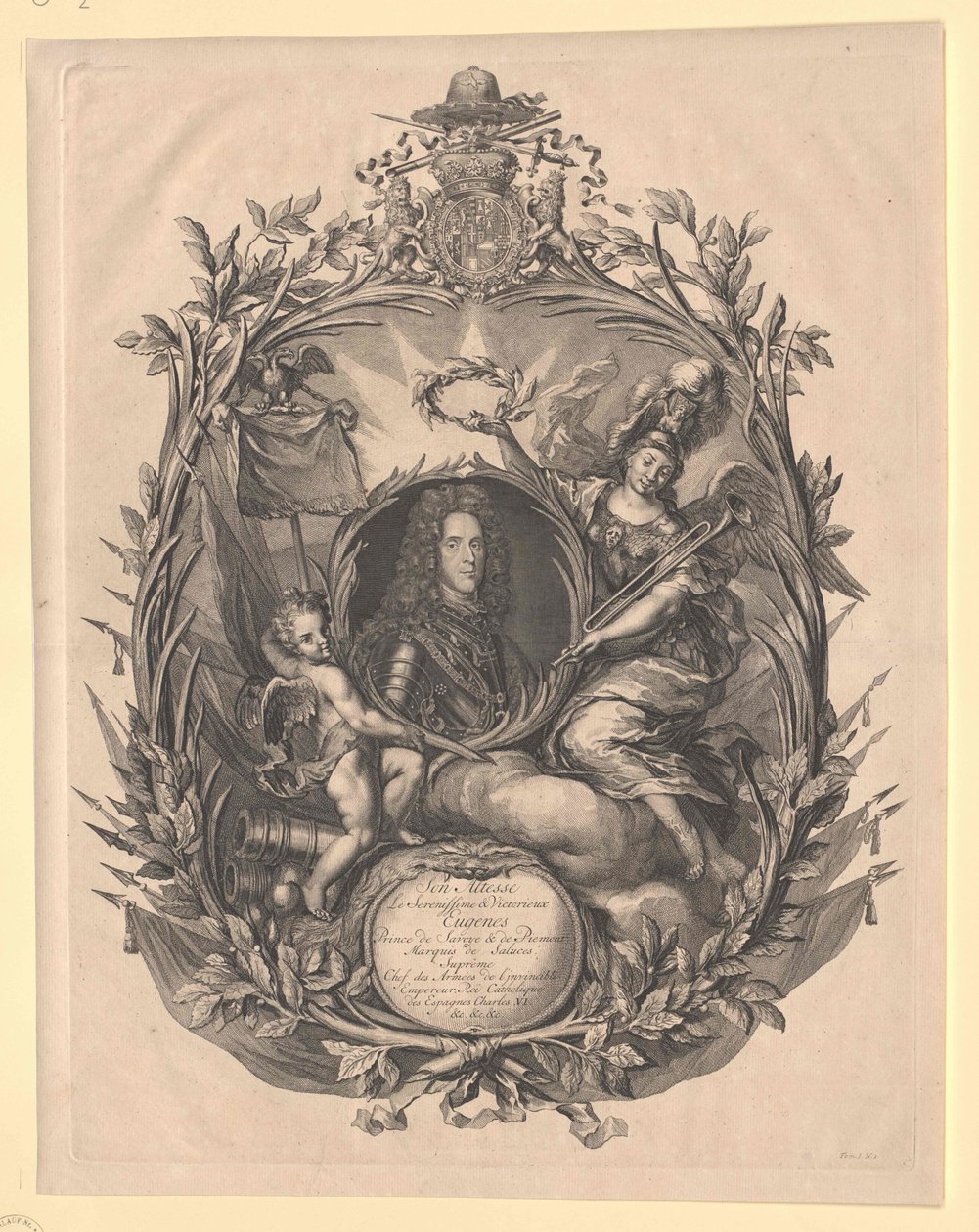 Prins af Savoyen Carignan Eugene af Artist Unknown