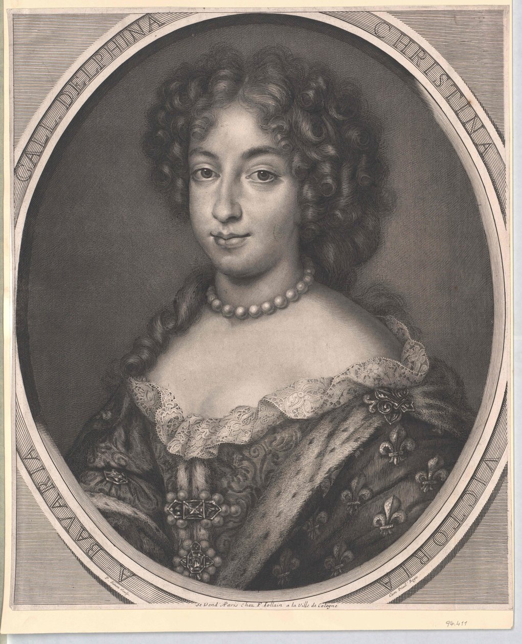Prinsesse af Bayern Maria Anna af Artist Unknown