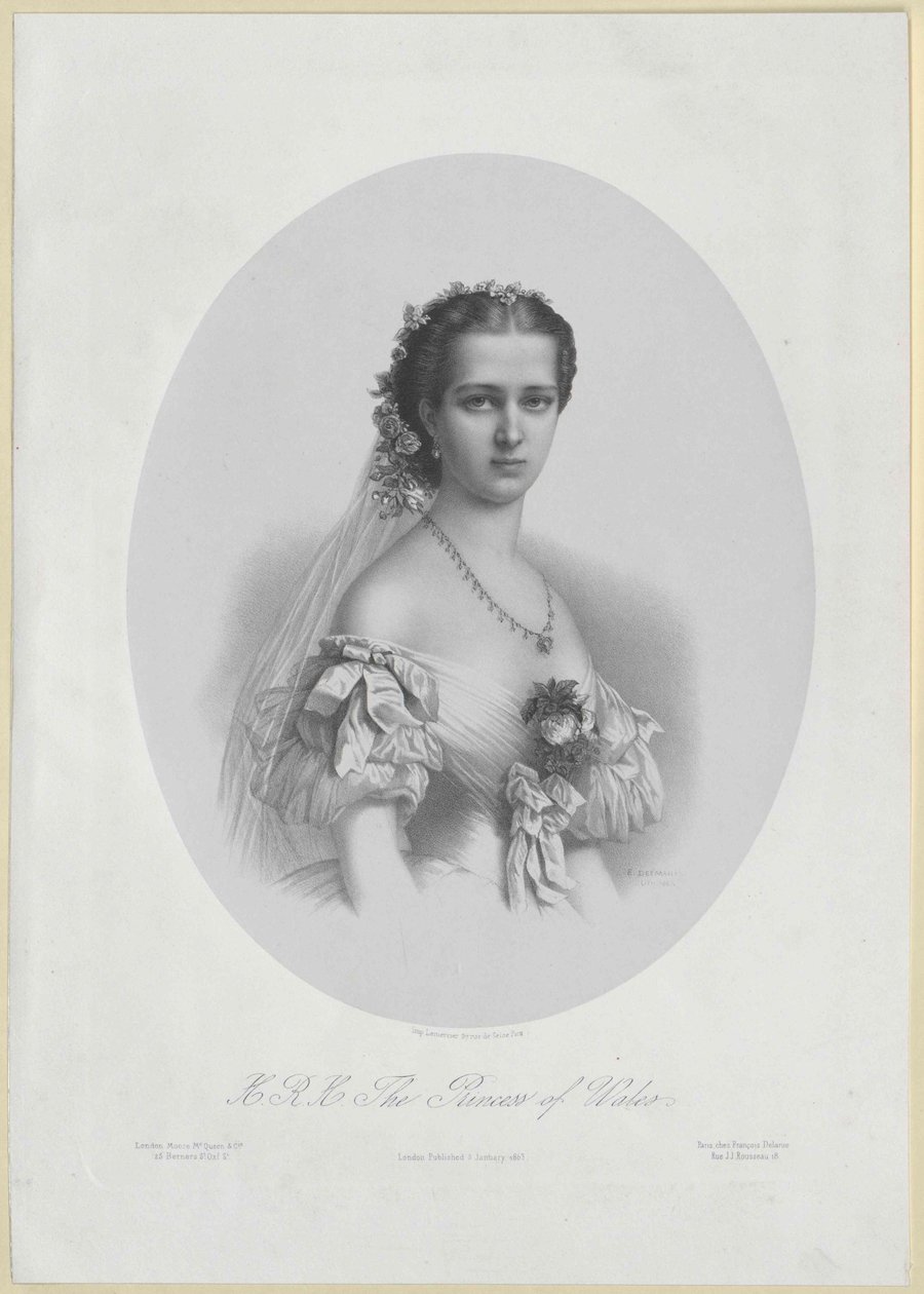 Prinsesse af Danmark Alexandra af Artist Unknown