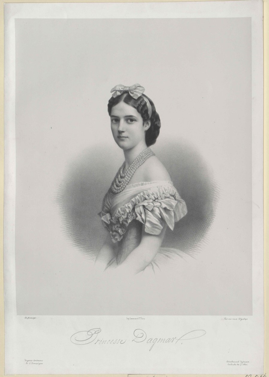 Prinsesse af Danmark Dagmar af Artist Unknown
