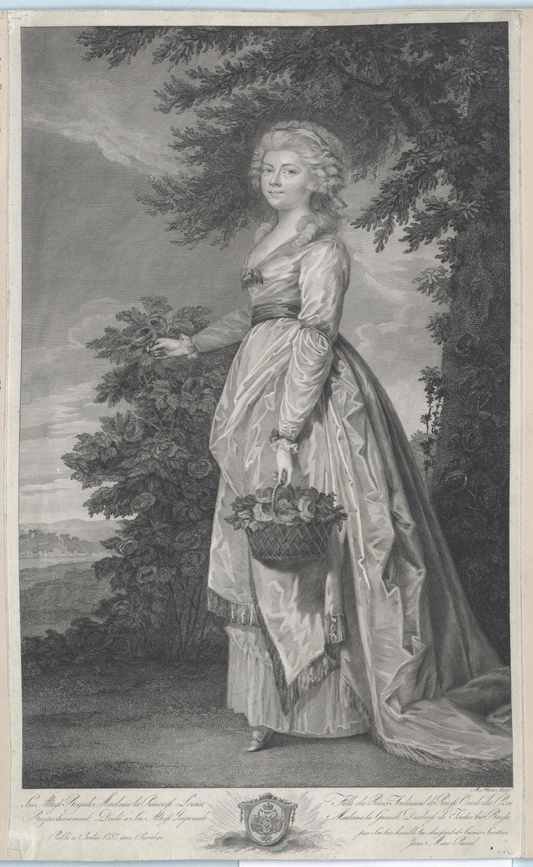 Prinsesse af Preussen Louisa af Artist Unknown