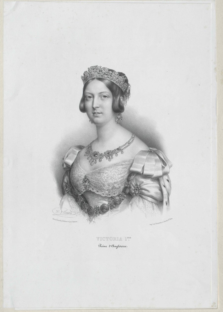 Dronning af Storbritannien Victoria af Artist Unknown