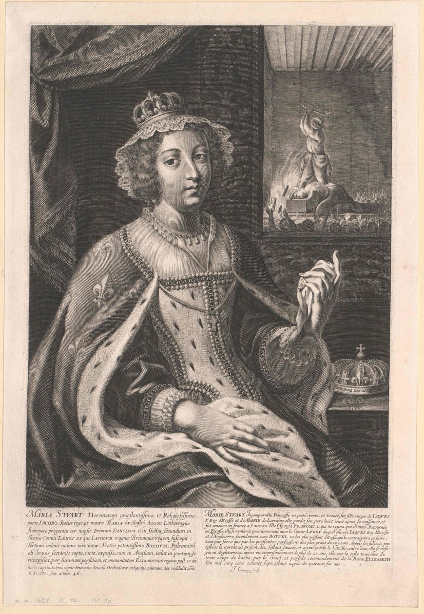 Dronning af Skotland Maria Stuart af Artist Unknown