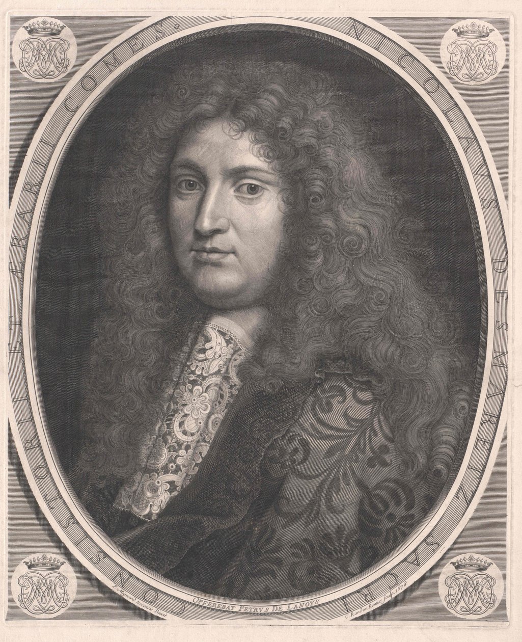 Seigneur de Maillebois Desmarets af Artist Unknown