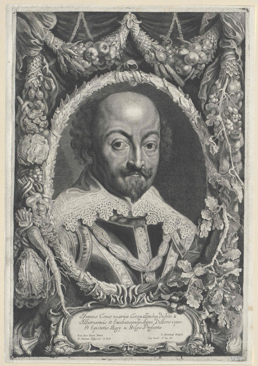 Den yngre Johann VIII (print) af Artist Unknown