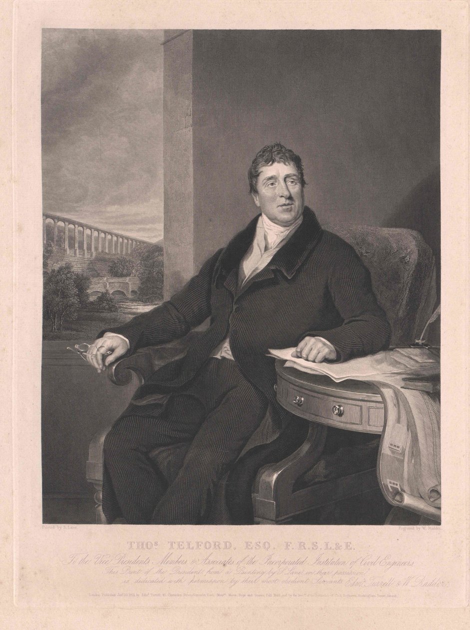 Thomas Telford af Artist Unknown