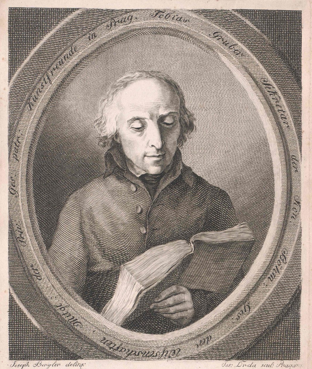 Tobias Gruber (print) af Artist Unknown