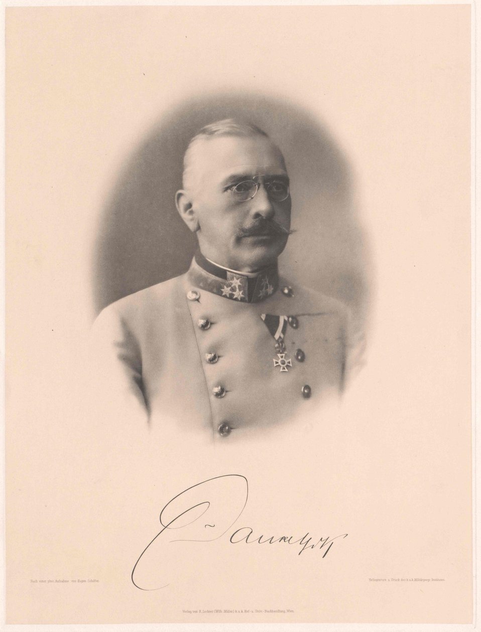 Viktor Graf Dankl von Krasnik (print) af Artist Unknown