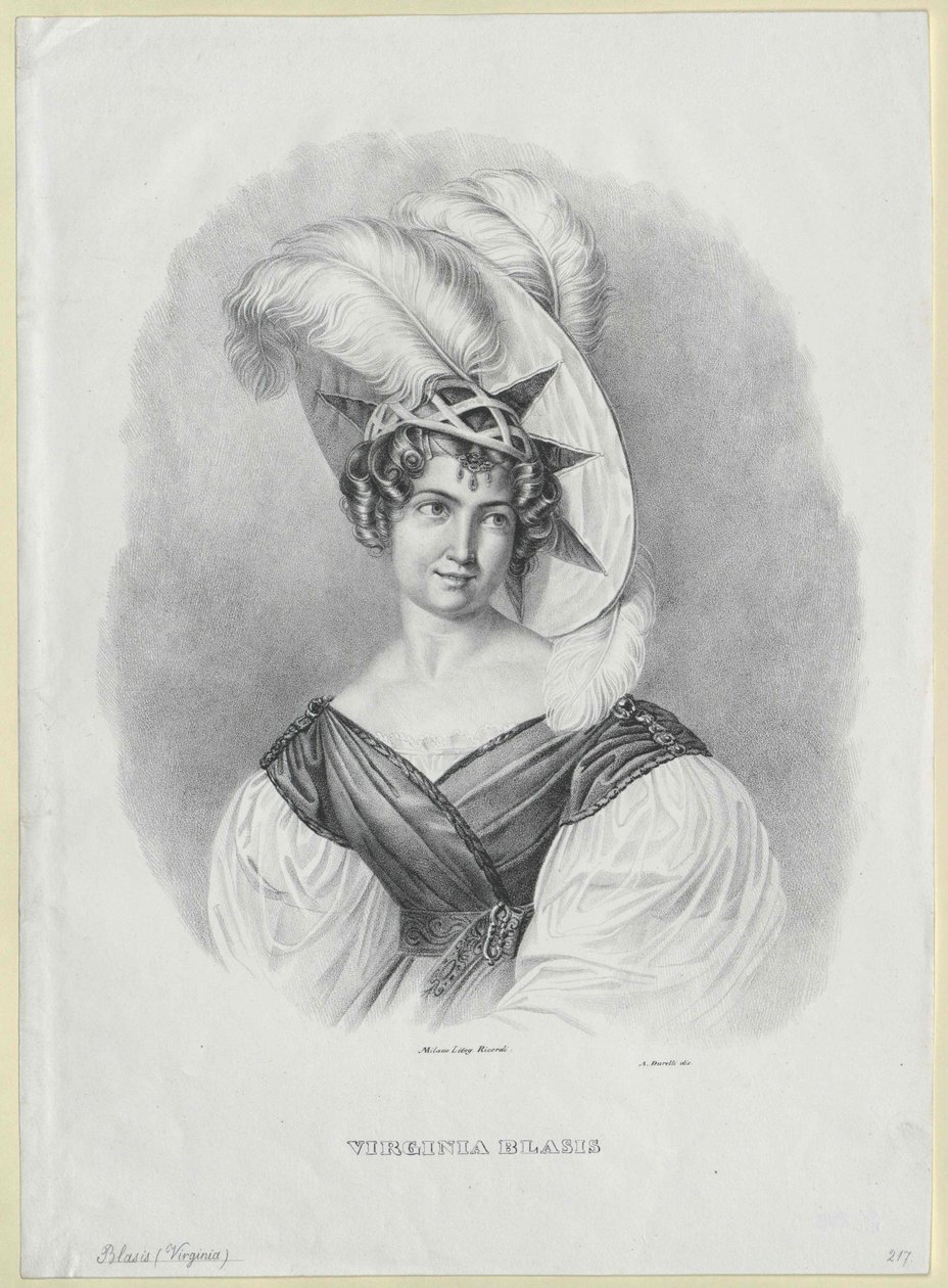 Virginia Blasis af Artist Unknown