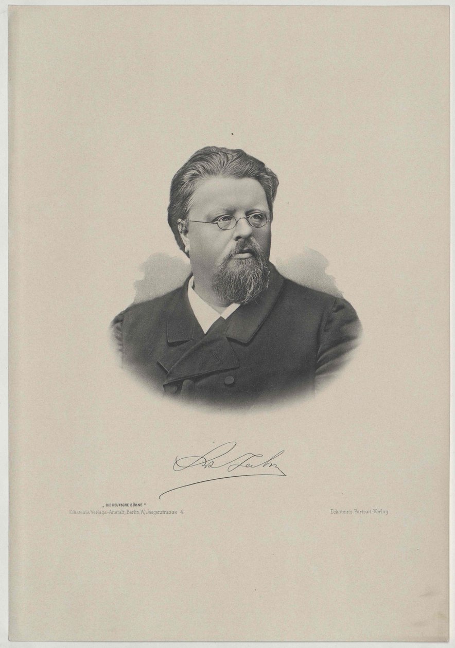 Wilhelm Jahn (print) af Artist Unknown