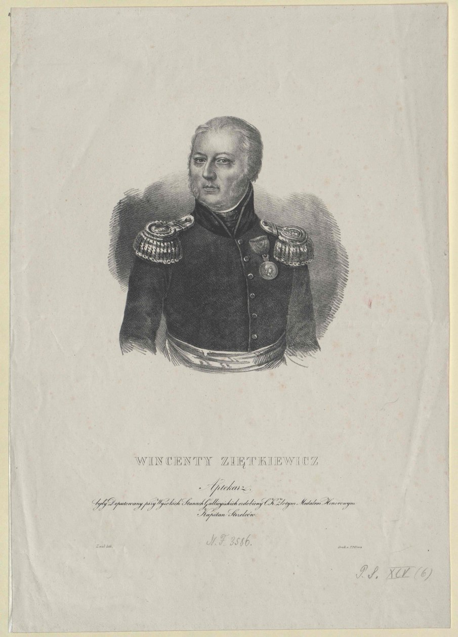 Wincenty Zietkiewicz af Artist Unknown