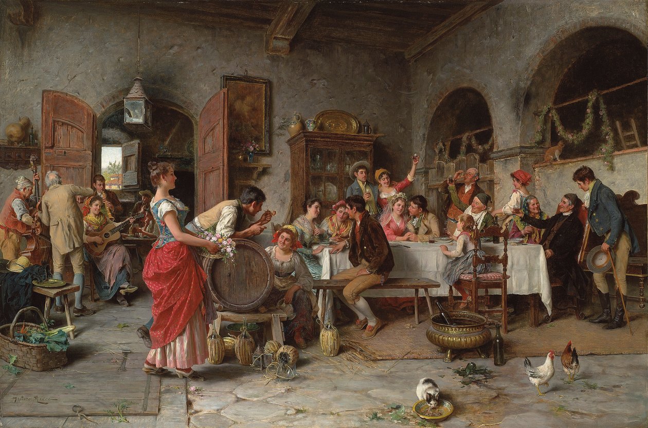 Bryllupsfesten af Arturo Ricci