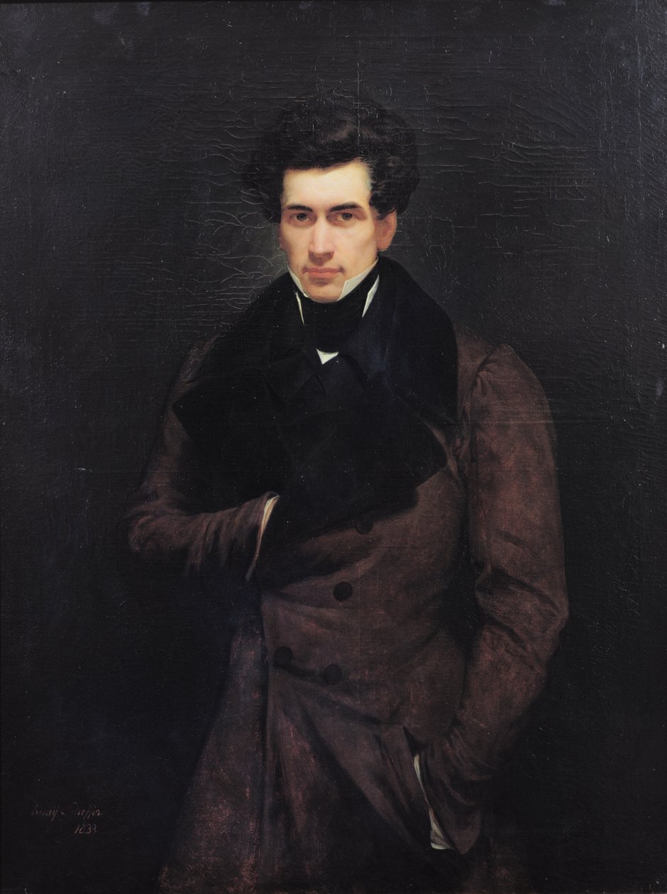 Armand Carrel (1800-36) af Ary Scheffer