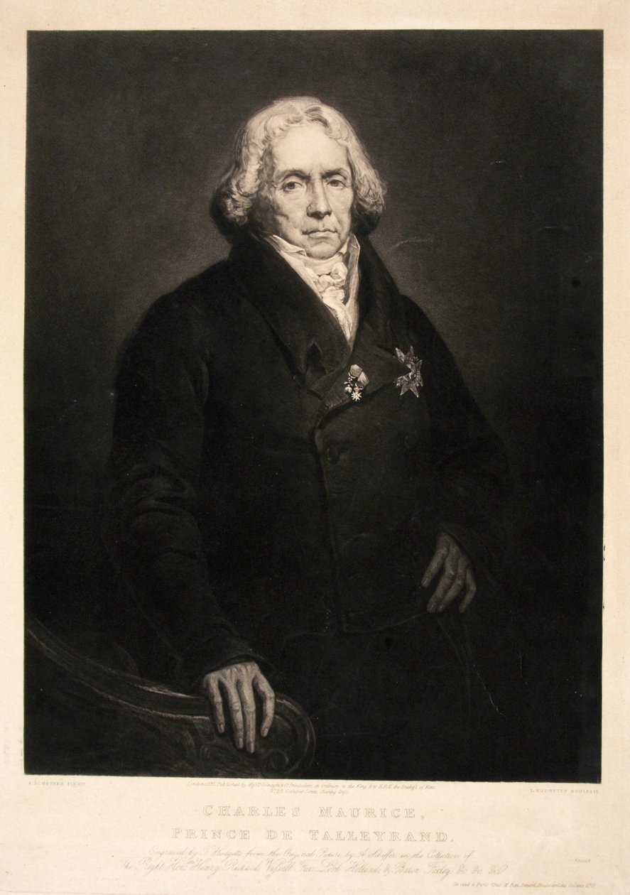 Charles Maurice Prince de Talleyrand, pub. 1835 af Ary Scheffer