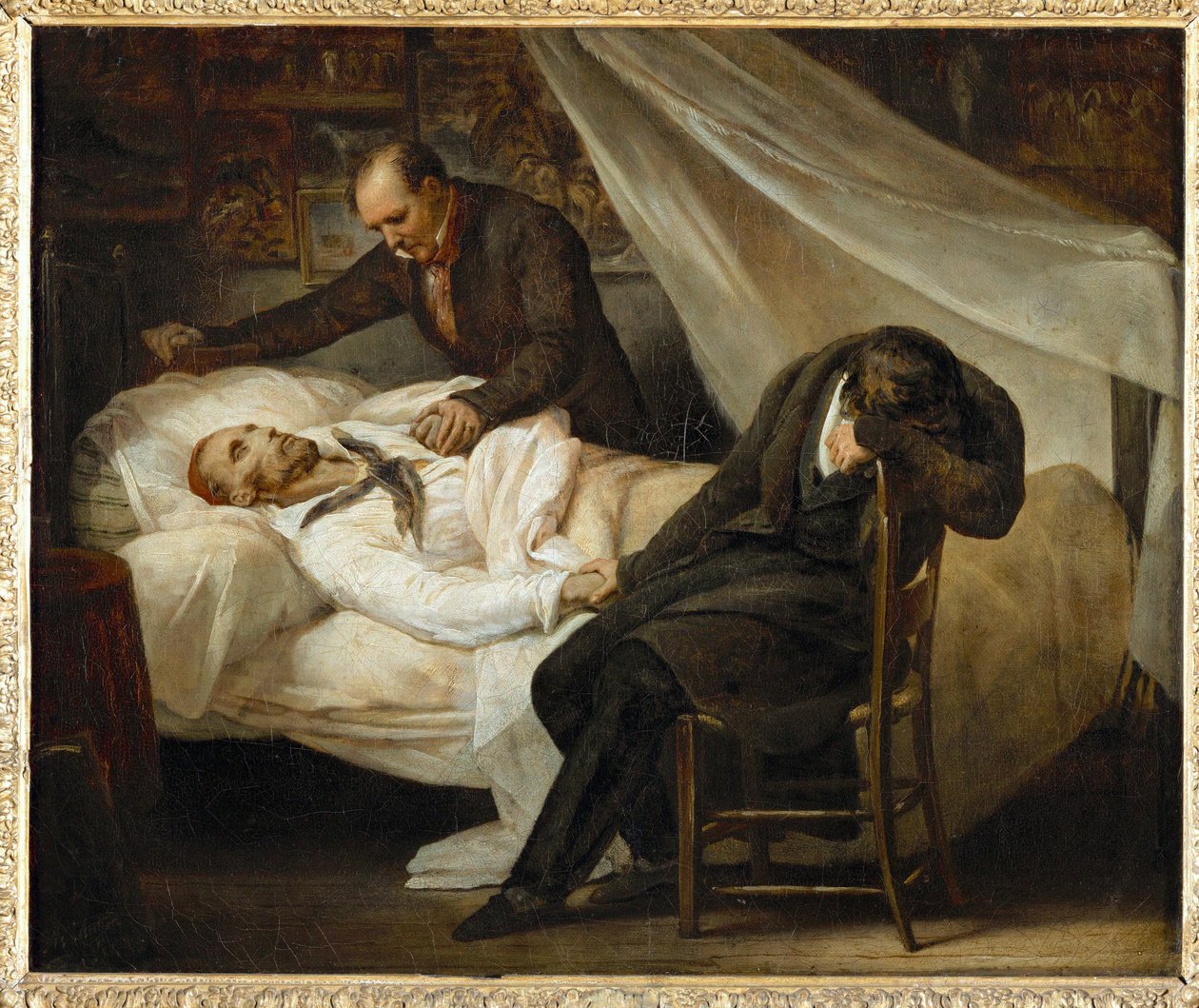 Gericaults død ... af Ary Scheffer
