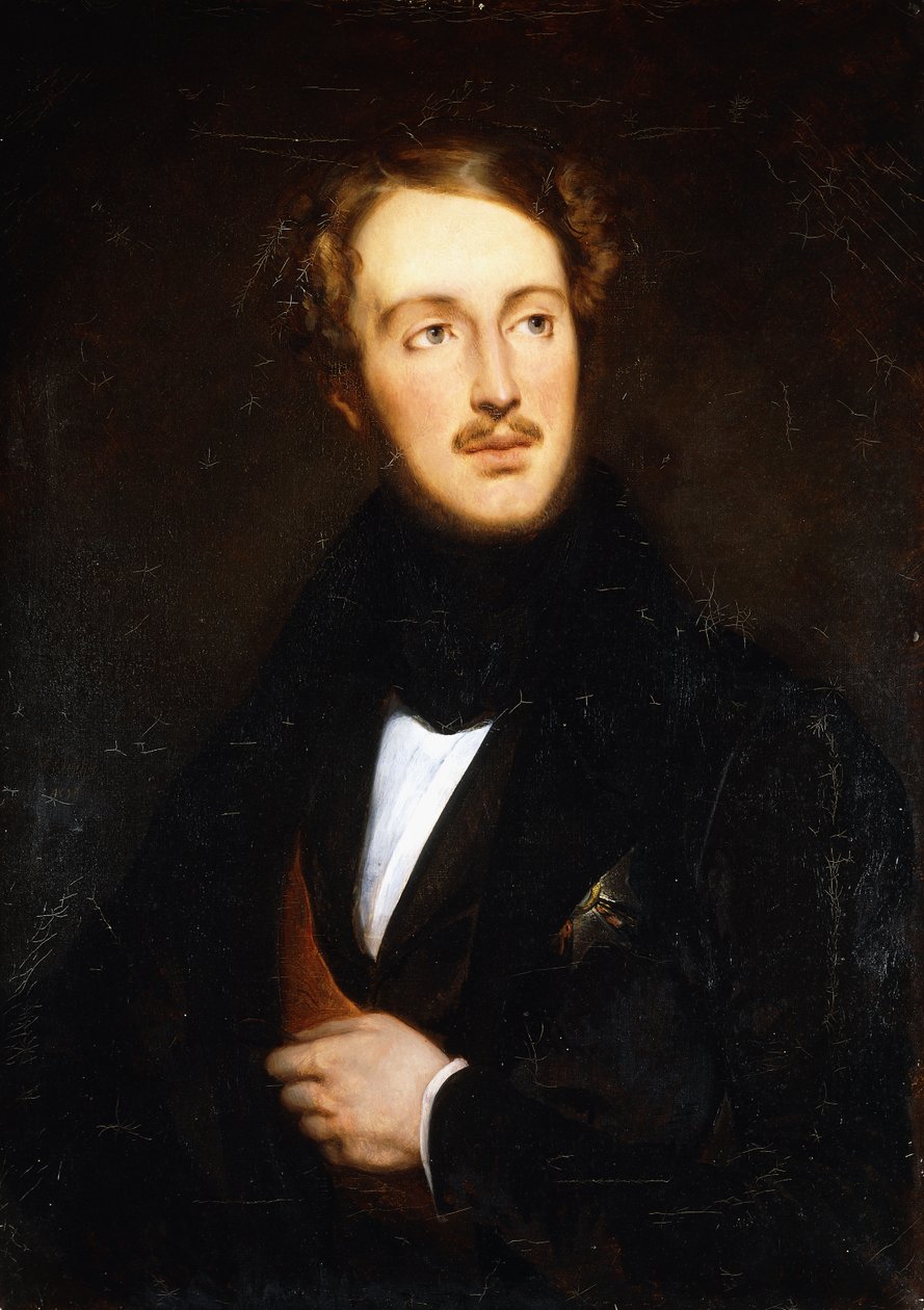 Portræt af Ferdinand-Philippe-Louis-Charles-Henri, Duc d