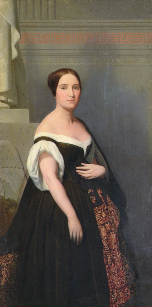 Prinsesse Mathilde (1820-1904) (olie på lærred) af Ary Scheffer