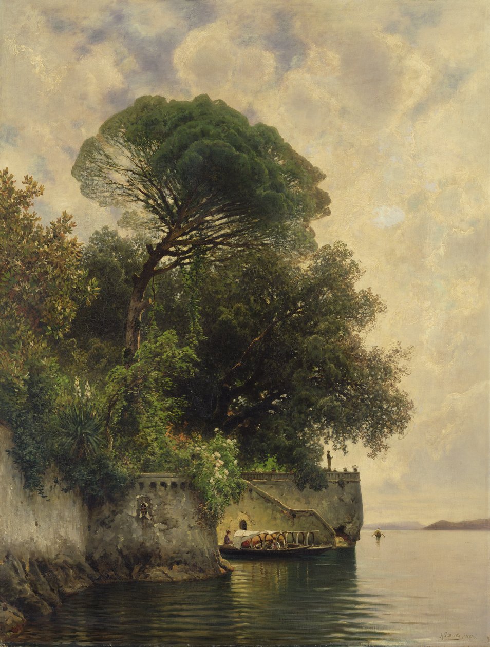 Isola Bella, 1884 af Ascan Lutteroth