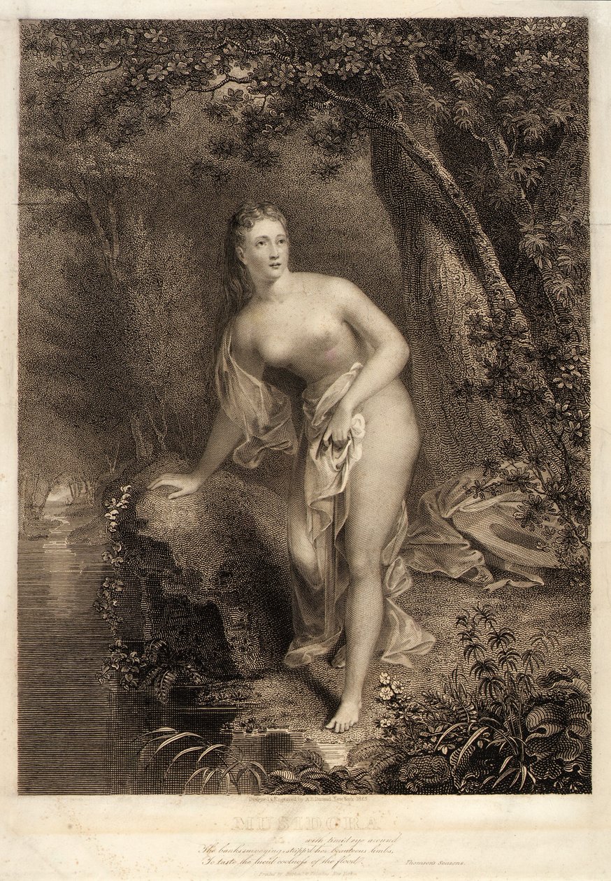 Musidora af Asher B. Durand