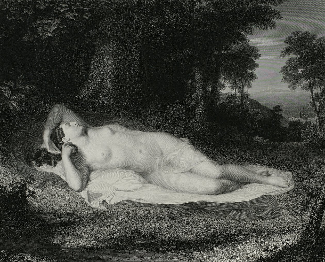 Ariadne af Asher Brown Durand