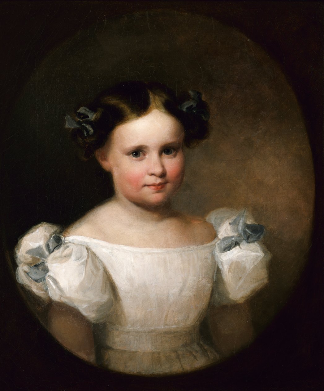 Georgianna Frances Adams, 1835. af Asher Brown Durand