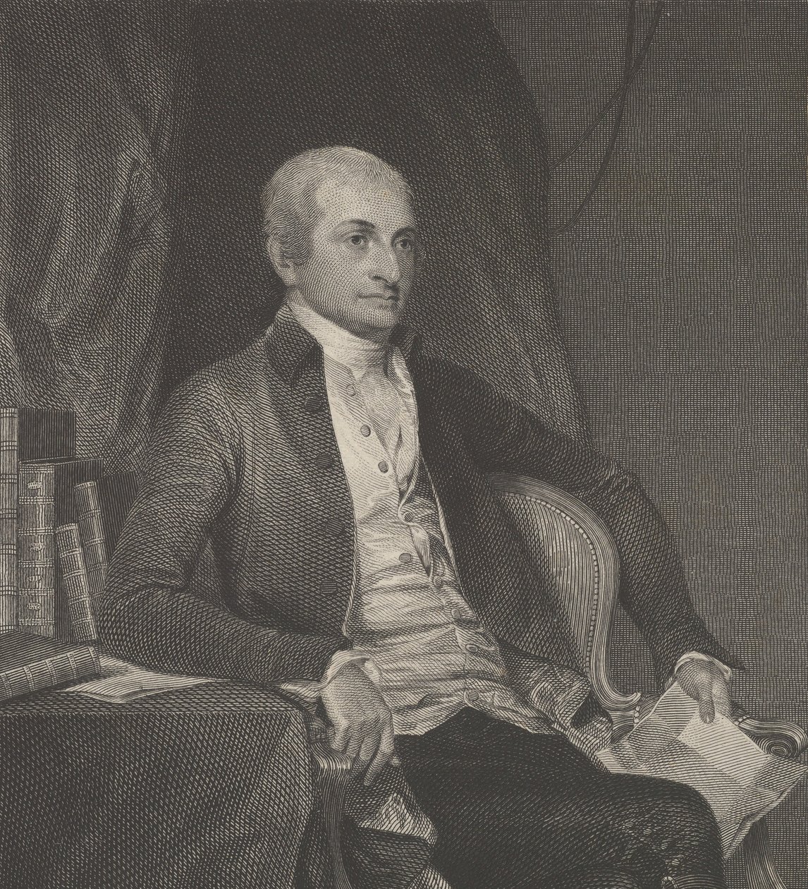 John Jay, 1834. af Asher Brown Durand