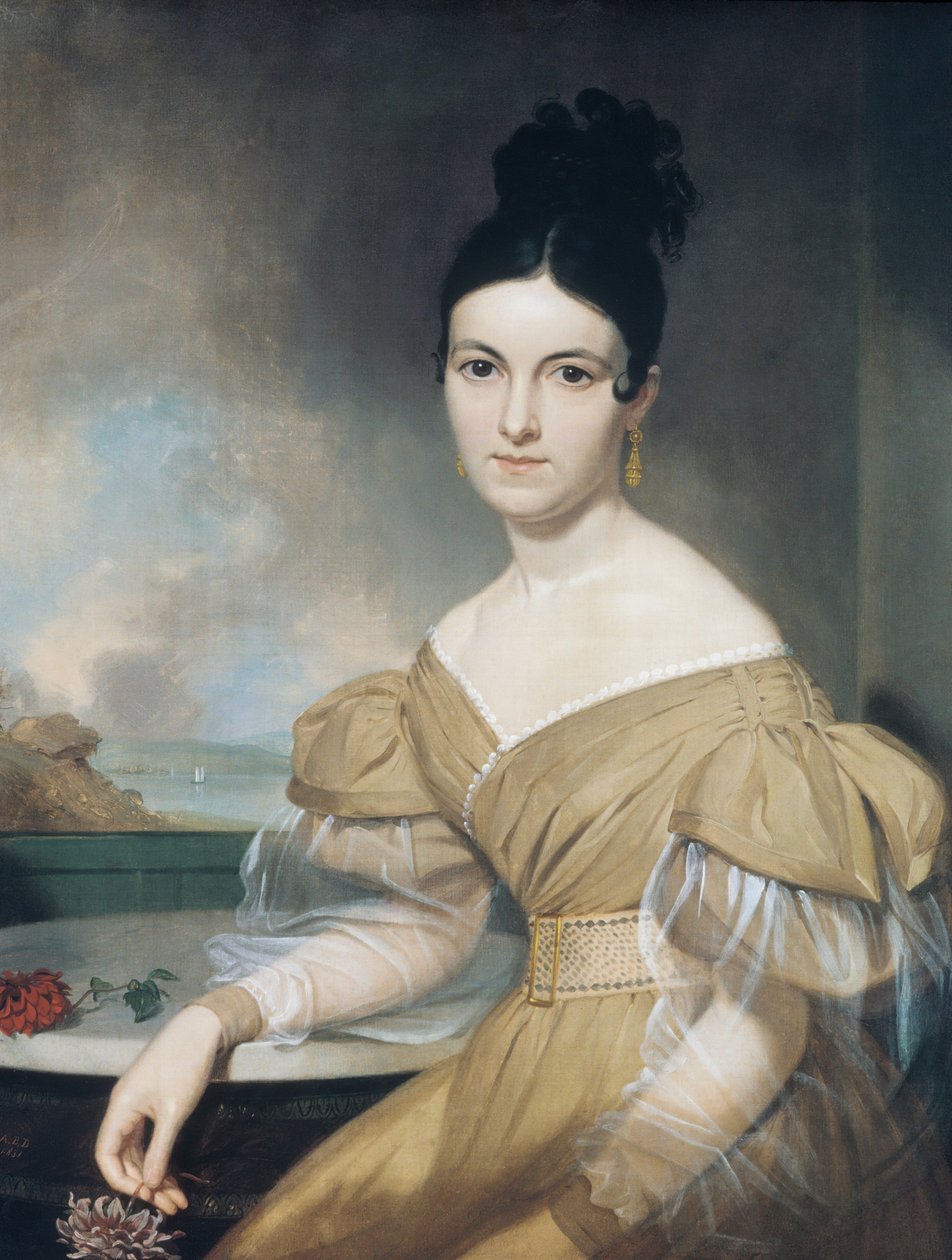 Mrs. Winfield Scott, 1831. af Asher Brown Durand