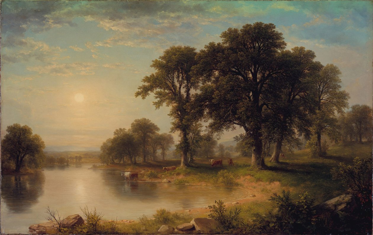 Sommereftermiddag, 1865 af Asher Brown Durand