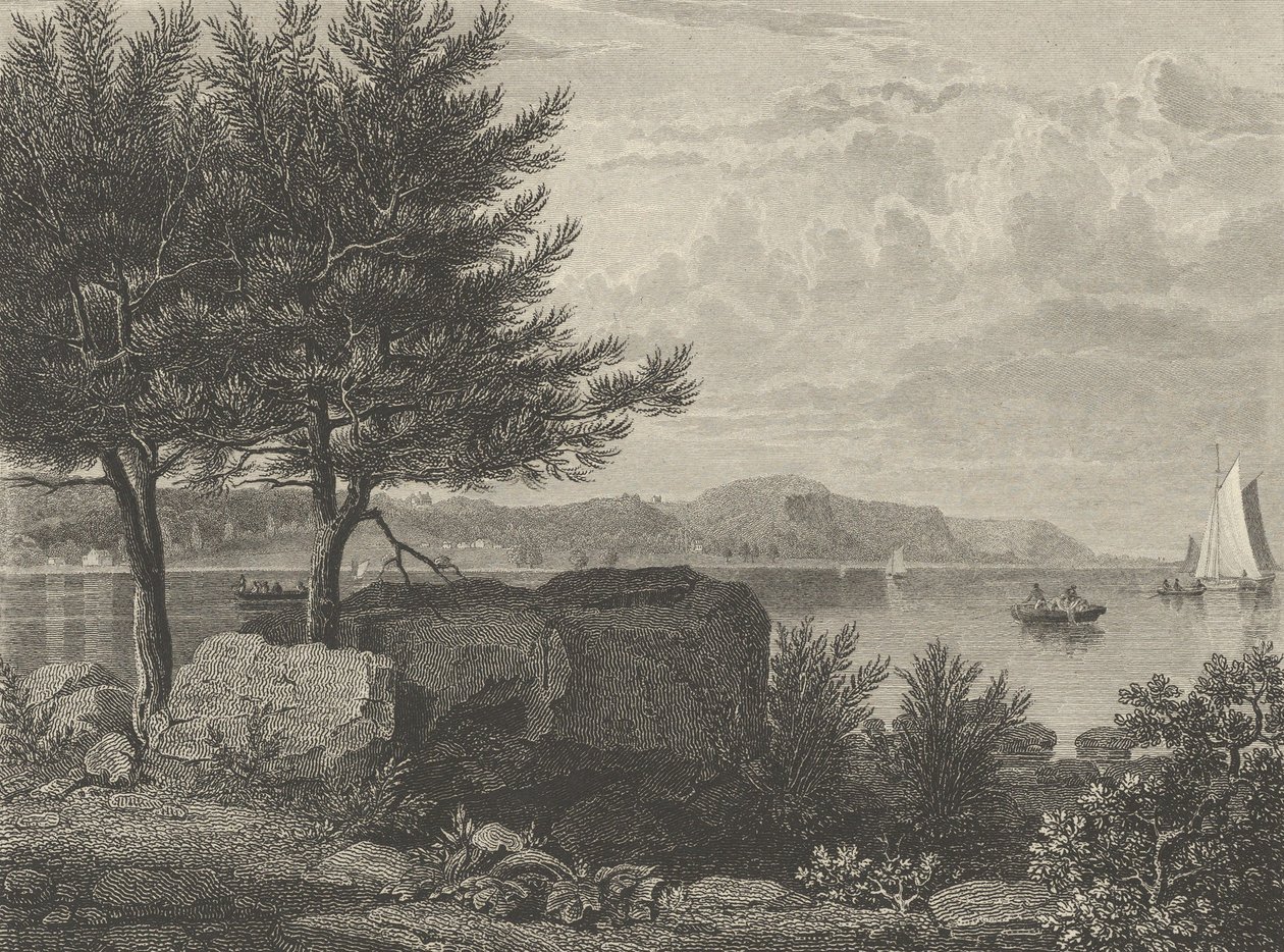 Weehawken, 1833. af Asher Brown Durand