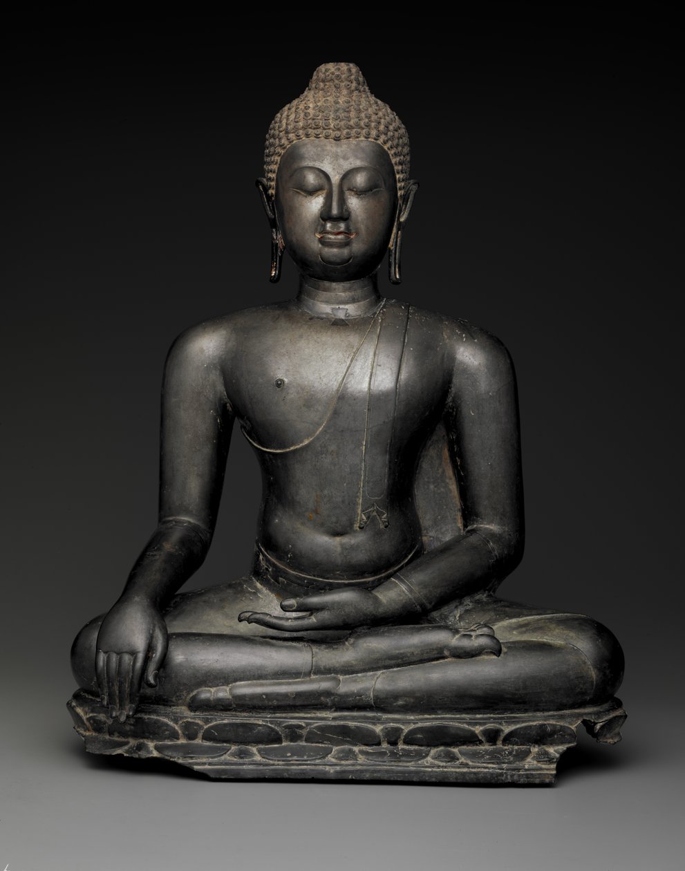 Buddha (bronze) af Asian School
