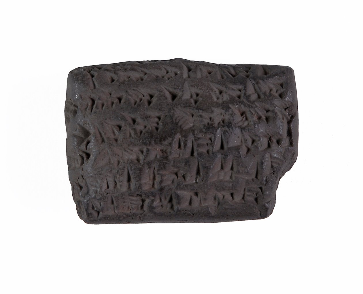 Kileskrifttablet, 502 f.Kr. (bagt ler) af Assyrian