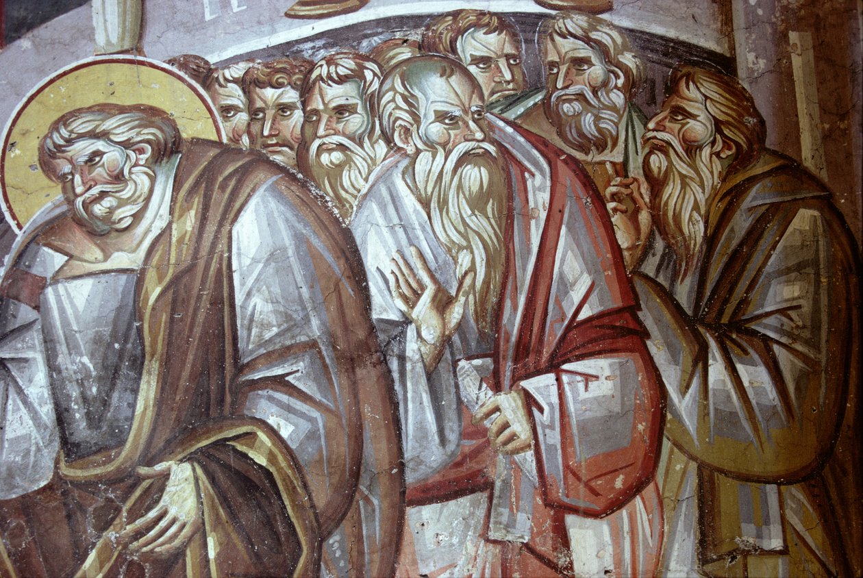 Detalje fra Præsentationen af Jomfruen (se 143353) af Astrapas and Eutychios