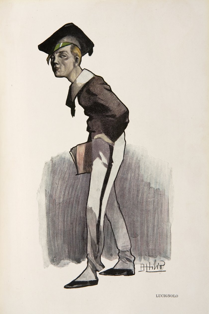 Lucignolo, Candlewick, ca. 1911 af Attilio Mussino