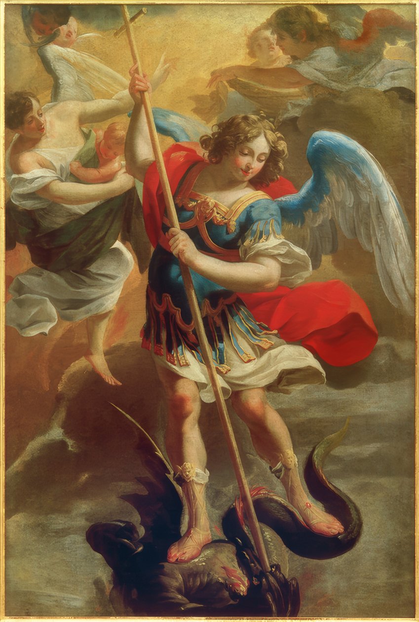 Ærkeenglen Michael af Aubin Vouet