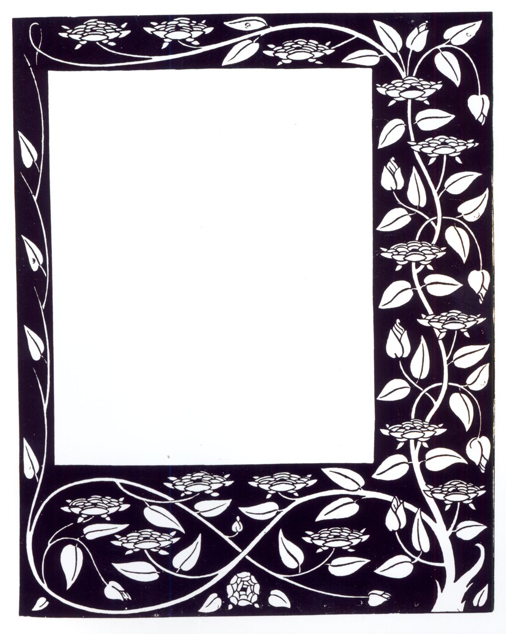 Border design, from 