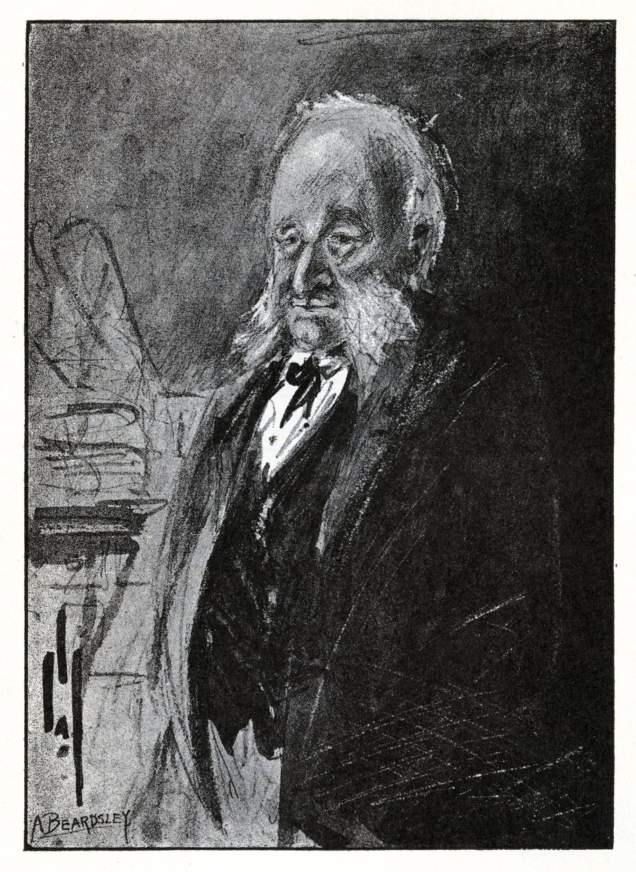 Jules Ferry, 1893 (vask) af Aubrey Beardsley