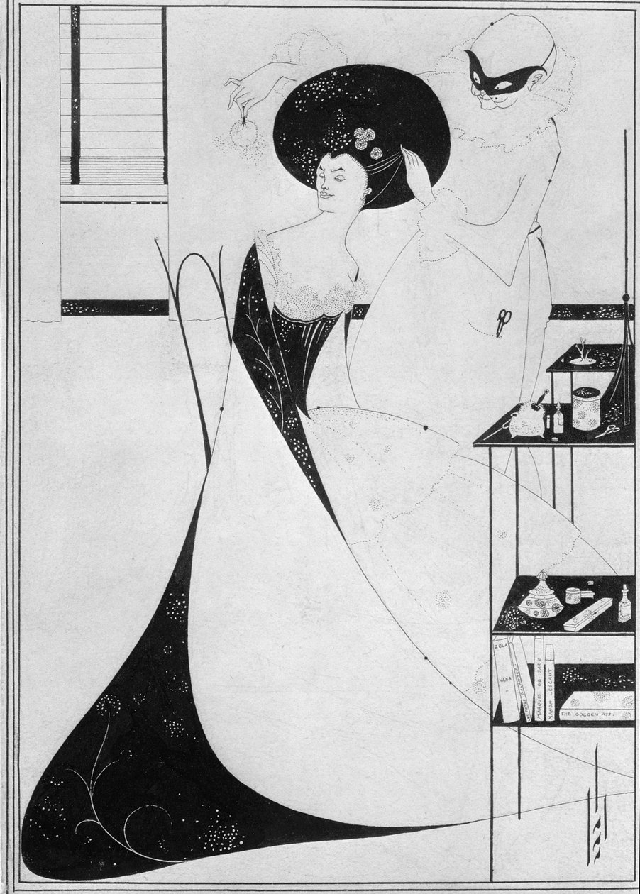 The Toilet of Salome, illustration til den engelske udgave af Oscar Wildes skuespil 