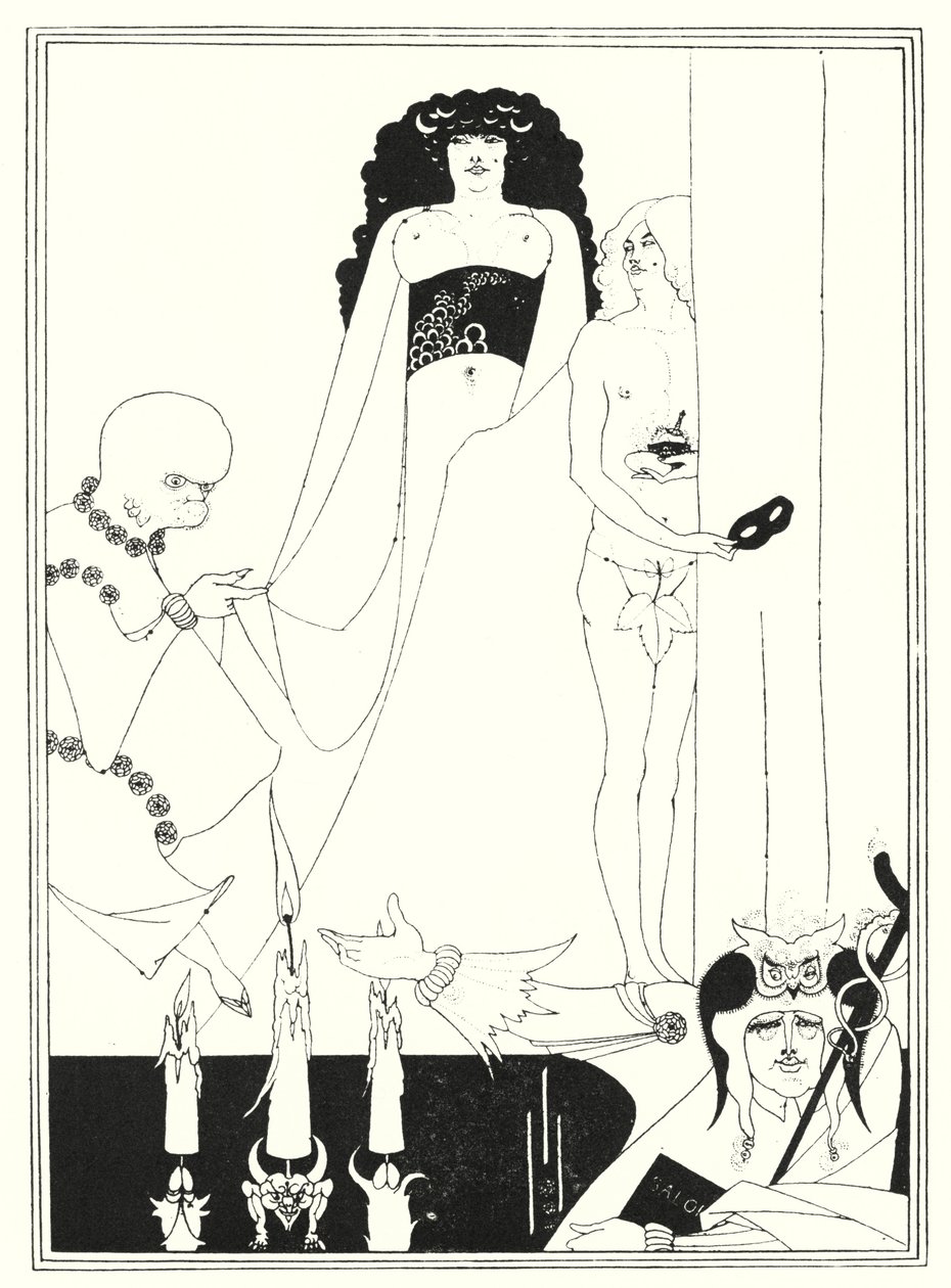 Indtast Herodias (gravering) af Aubrey (after) Beardsley