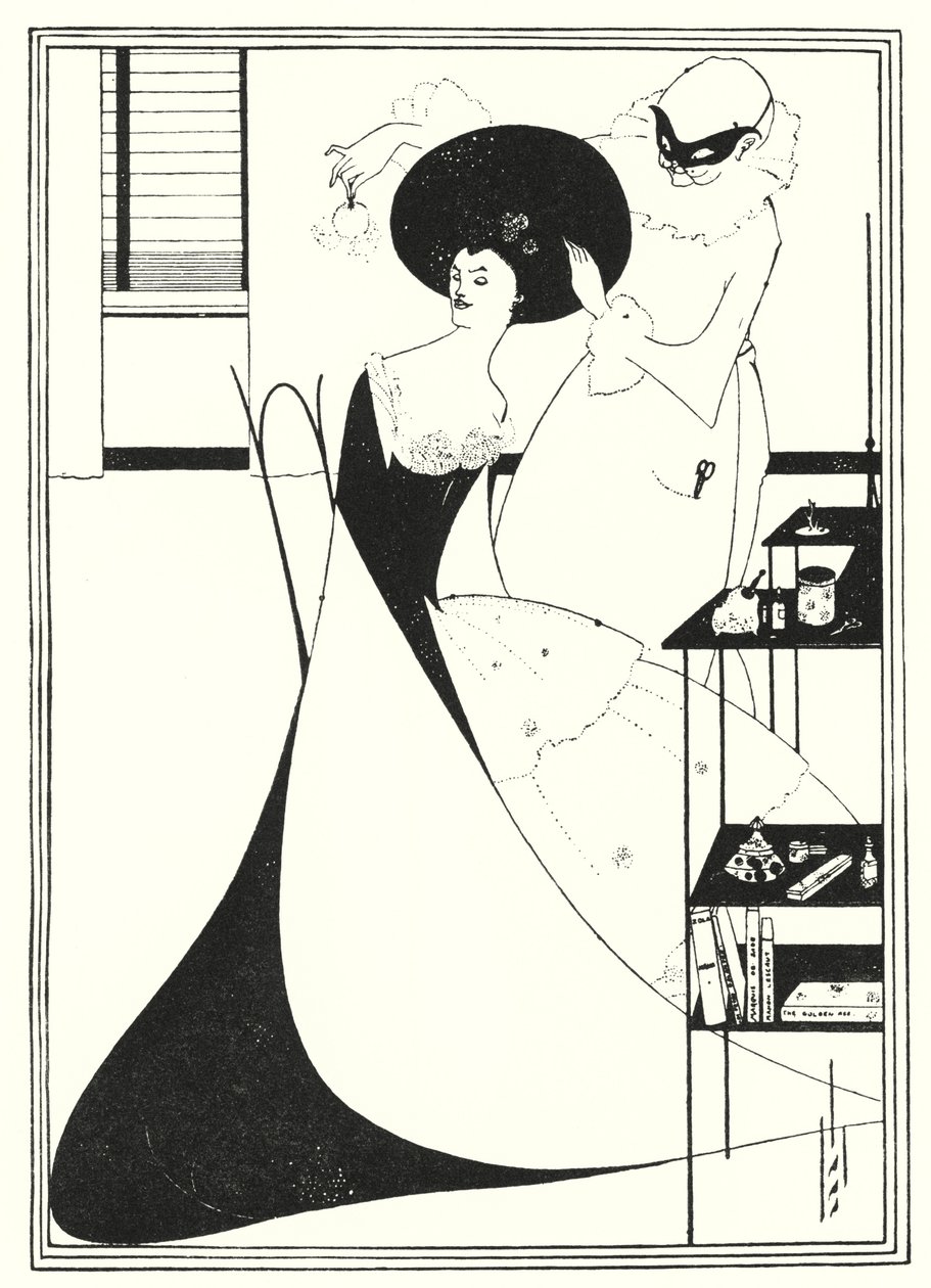 The Toilette of Salome (gravering) af Aubrey (after) Beardsley