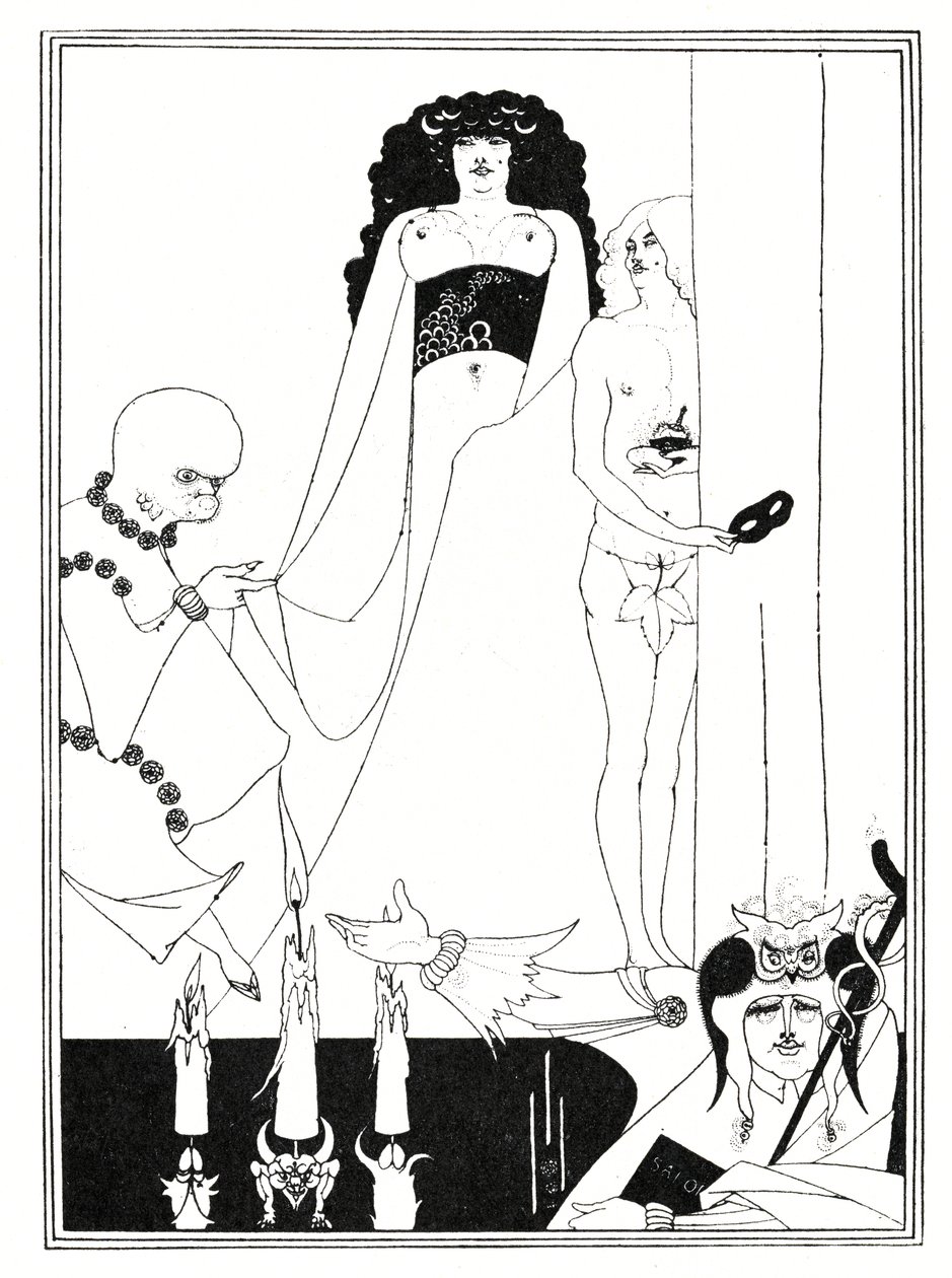 Indtast Herodias af Aubrey Beardsley