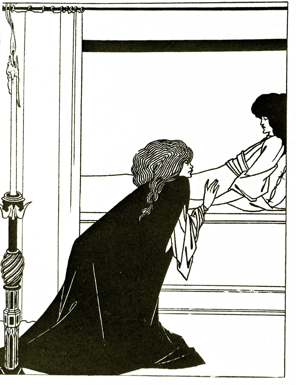Lamour, ca.1894 af Aubrey Beardsley