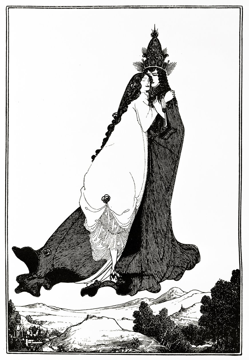 Sainte Rose de Lima, ca.1894 af Aubrey Beardsley