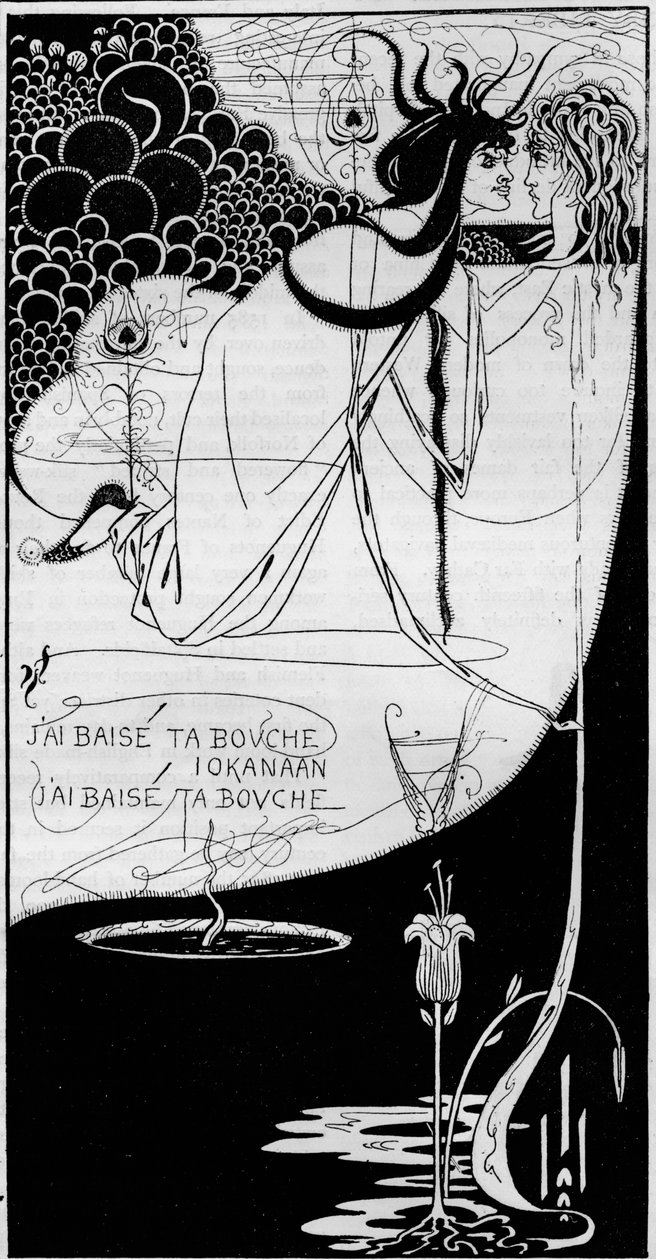 Klimaks, c1893 af Aubrey Beardsley