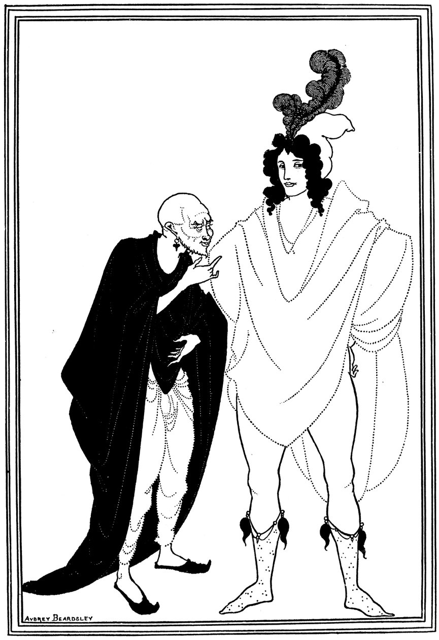 Heralderens undersøgelse af Aubrey Beardsley