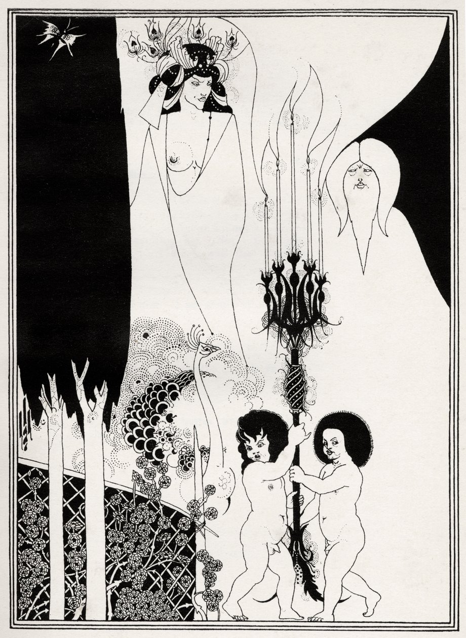 Herodes øjne af Aubrey Beardsley