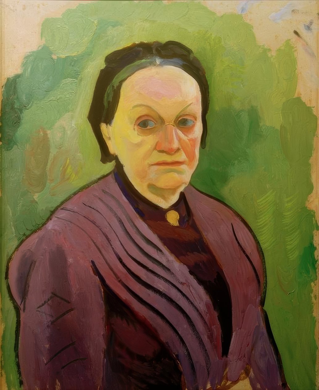 Portrætstudie Katharina Koehler af August Macke