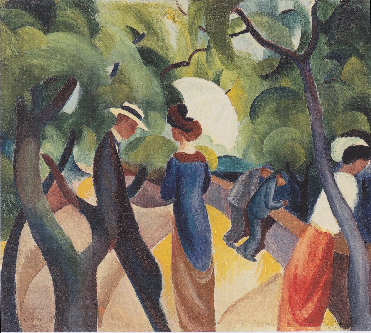 Promenade af August Macke