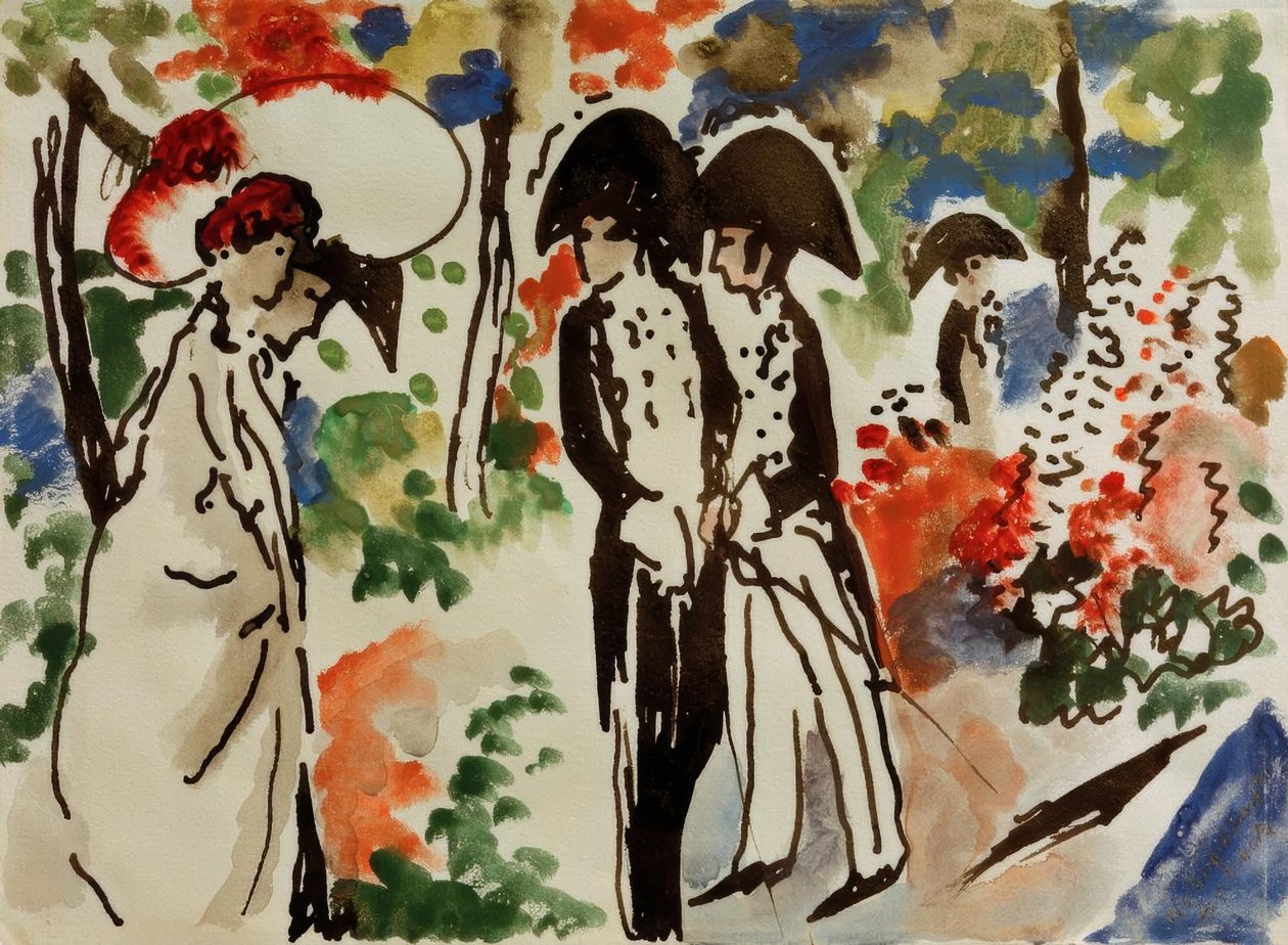 Promenade af August Macke