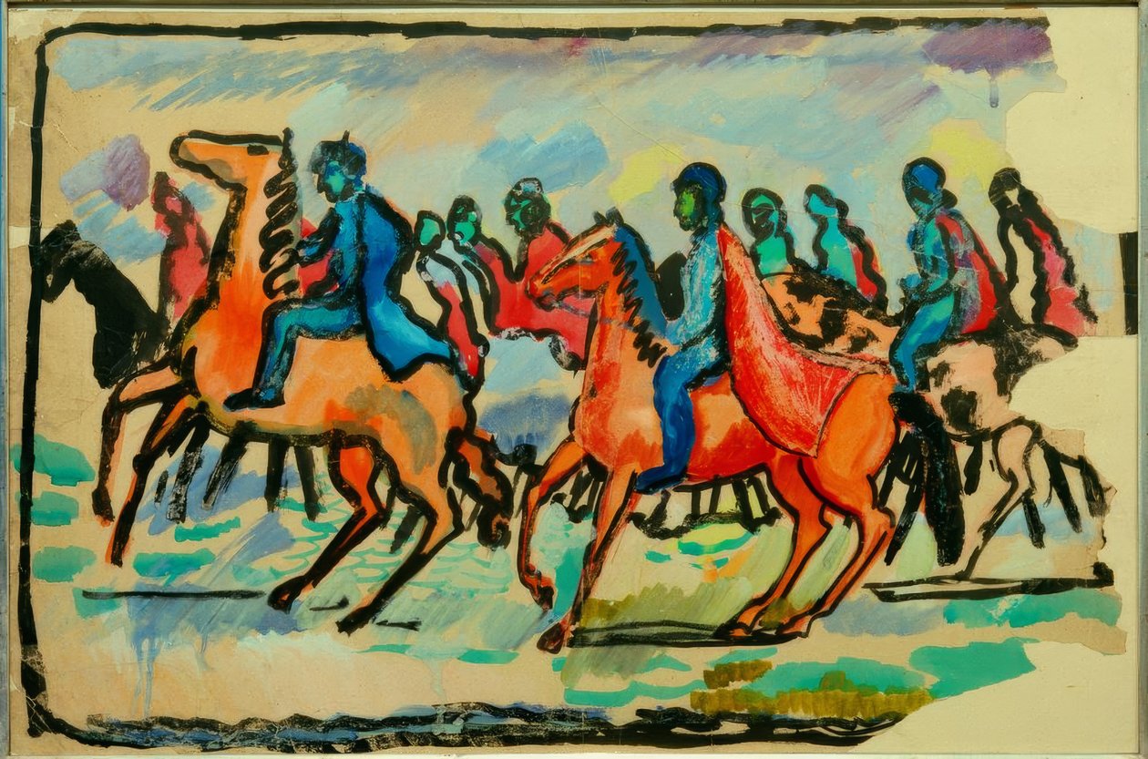 Rytter af August Macke