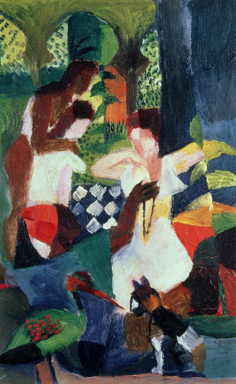 Den tyrkiske guldsmed af August Macke